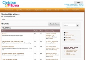 Forum Home Page